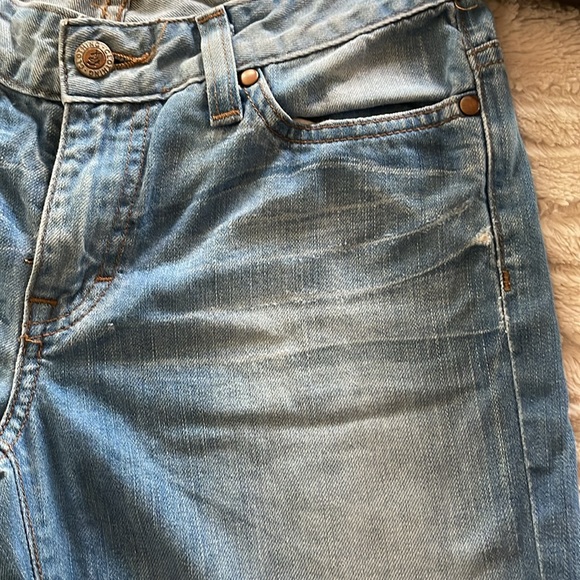 FRX Flare Light Was Blue Jeans size 26L - Picture 4 of 7